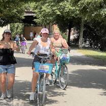 Biking Through Florence