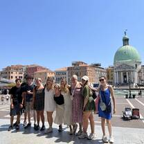 In Front of the San Simeone Piccolo Church 