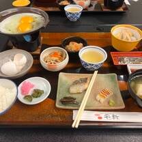 Breakfast at the Kyoto Ryokan