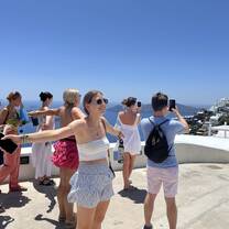Basking in the Greek Sun