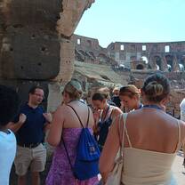 History Lesson at the Colosseum