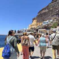 View of Santorini Coast