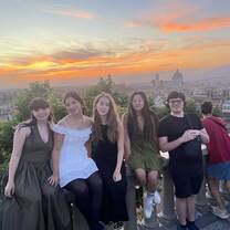 Sunset Over Florence