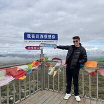 Lingoinn student on tour in Sichuan 