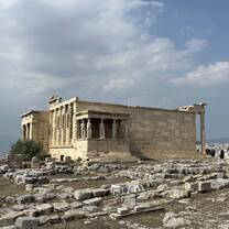 Caryatids at the Erechtheion in Athens
