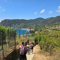 Hiking with a Lovely View of Italy
