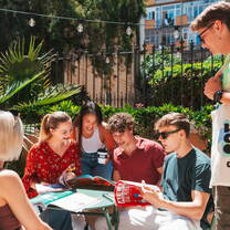 School Patio