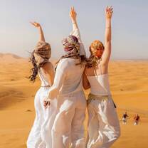 Happy in sahara 