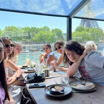 Lunch on a Ferry Tour of Paris