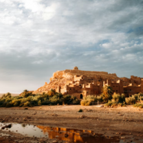 A UNESCO World Heritage site and a masterpiece of clay architecture. This fortified village (Ksar) along the old caravan route is a living museum of Southern Moroccan history and has served as a stunning backdrop for many Hollywood films.