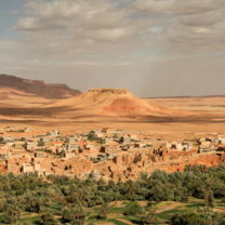Located at the edge of the Dades Valley, this area is famous for its dramatic canyons and "monkey fingers" rock formations.