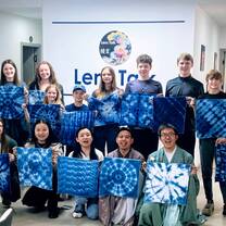 Group photo at Lens Talk Education