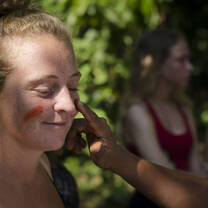 Participant at Cacao tour