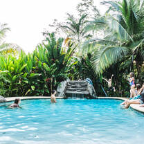 Pool at our volunteer house