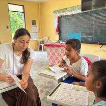 Volunteer teaching 