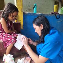 Healthcare volunteer 