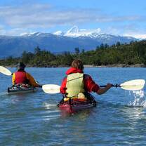 Sea kayaking in Patagonia