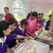 Baking Workshop with Students 
