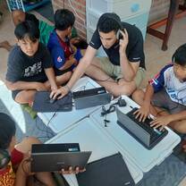 Teaching Computer at our Multimedia Room 