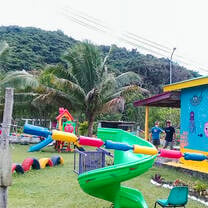 Colouful work done by volunteers 