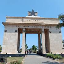 Site seeing Ghana