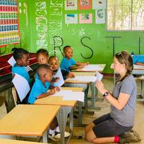 Teaching in Tanzania 