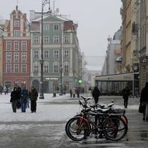 Snow in Poland