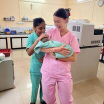 Midwife placement interns and volunteers 