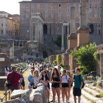 We never visit anywhere we go. We immerse ourselves in the culture and the history and embrace the literature. We will have lectures and breakout sessions in the Roman Forum.  