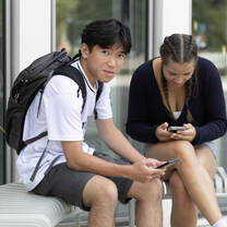 All of our curriculum is administered and submitted electronically. This is the 21st century and this is how most universities and industry have evolved. Students on our programs learn to use their mobile phones as tools of the trade. 
