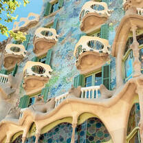 beautiful building in Barcelona