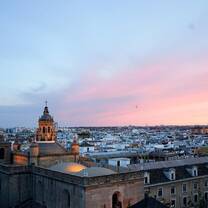 Seville at dusk