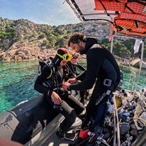 Scuba diving in Sardinia