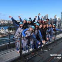 Teens on the Sydney Harbour Bridge