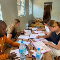 Assist tecaher with lesson plan