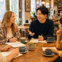 Learn Japanese while exploring the local-loved cafes