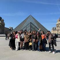 Spring outing at Louvre