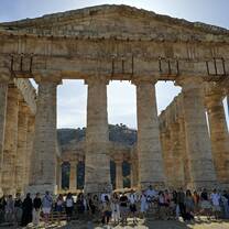 Visit to Segesta - Internship in Italy