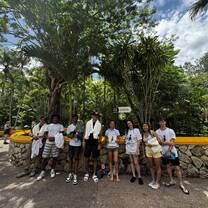 Participants standing in group photo