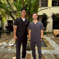 Two participants ready for shadowing hours
