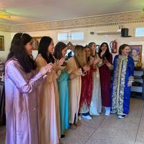 A celebration of Moroccan culture! Our students embrace local traditions by dressing in stunning, colorful caftans, experiencing firsthand the vibrant hospitality and heritage that define life in Morocco.