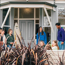 Otago Study Abroad Students at UniFlats