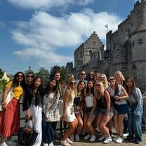 Students at Castle