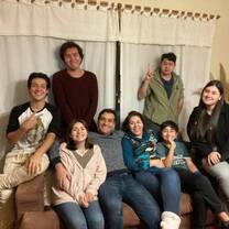 Student with Host Family