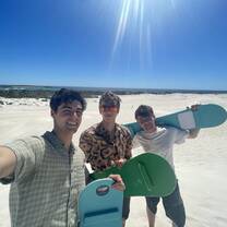 Sandboarding near Perth