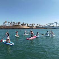 Paddleboarding in Valencia