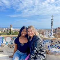 Friends in Barcelona