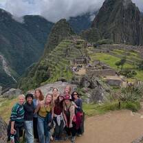 Friends at Machu Picchu