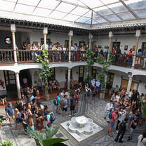 Gathering of Students in Granada, Spain