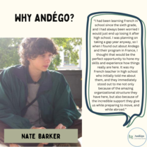 Nate explains 'Why Andégo?'